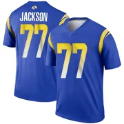 Men's Nike Los Angeles Rams Alaric Jackson Royal Jersey - Legend