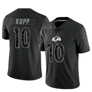 Men's Los Angeles Rams Cooper Kupp Black Reflective Jersey - Limited