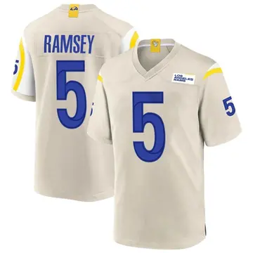 Men's Los Angeles Rams Jalen Ramsey Jalen ey Bone Jersey - Game