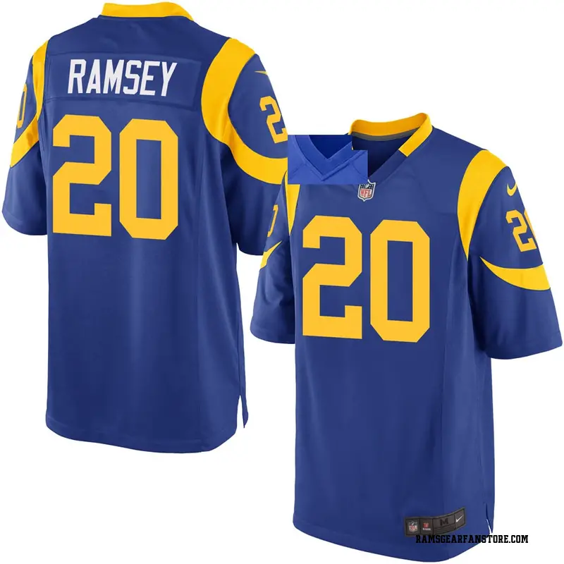 Men's Nike Jalen Ramsey Royal Los Angeles Rams Alternate Game Player Jersey
