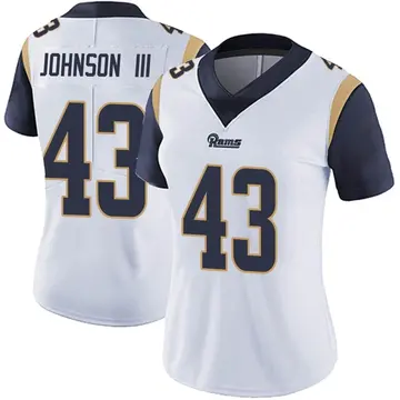 Nike Los Angeles Rams No43 John Johnson III Olive Men's Stitched NFL Limited 2017 Salute To Service Jersey