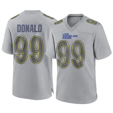 Youth Nike Los Angeles Rams Aaron Donald Gray Atmosphere Fashion Jersey - Game