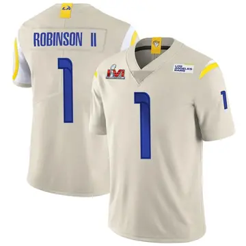 Youth Nike Los Angeles Rams Allen Robinson II Bone Vapor Super Bowl LVI Bound Jersey - Limited