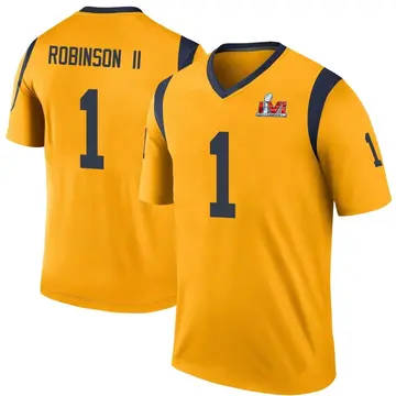 Youth Nike Los Angeles Rams Allen Robinson II Gold Color Rush Super Bowl LVI Bound Jersey - Legend