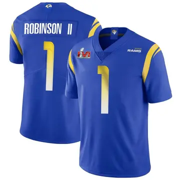 Youth Nike Los Angeles Rams Allen Robinson II Royal Alternate Vapor Untouchable Super Bowl LVI Bound Jersey - Limited