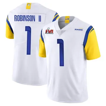 Youth Nike Los Angeles Rams Allen Robinson II White Vapor Untouchable Super Bowl LVI Bound Jersey - Limited