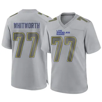 Nike Los Angeles Rams No77 Andrew Whitworth Camo Super Bowl LIII Bound Youth Stitched NFL Limited 2018 Salute to Service Jersey