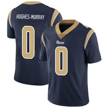 Youth Nike Los Angeles Rams Andrzej Hughes-Murray Navy Team Color Vapor Untouchable Jersey - Limited