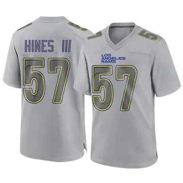 Youth Nike Los Angeles Rams Anthony Hines III Gray Atmosphere Fashion Jersey - Game
