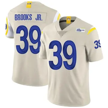 Youth Nike Los Angeles Rams Antoine Brooks Jr. Bone Vapor Jersey - Limited