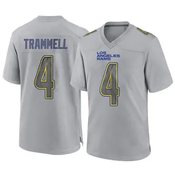 Youth Nike Los Angeles Rams Austin Trammell Gray Atmosphere Fashion Jersey - Game