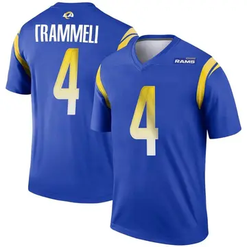 Youth Nike Los Angeles Rams Austin Trammell Royal Jersey - Legend