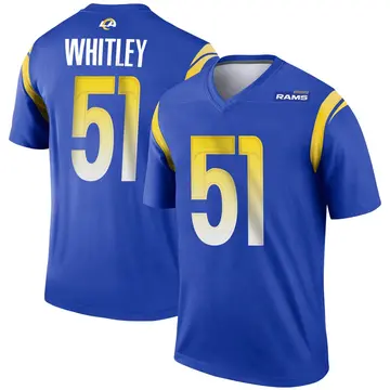 Youth Nike Los Angeles Rams Benton Whitley Royal Jersey - Legend