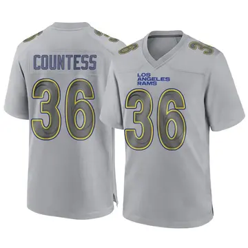 Youth Nike Los Angeles Rams Blake Countess Gray Atmosphere Fashion Jersey - Game