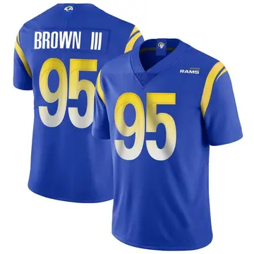 Youth Nike Los Angeles Rams Bobby Brown III Royal Alternate Vapor Untouchable Jersey - Limited