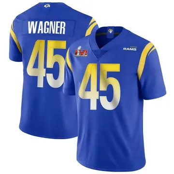 Youth Nike Los Angeles Rams Bobby Wagner Royal Alternate Vapor Untouchable Super Bowl LVI Bound Jersey - Limited