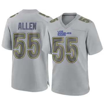 Youth Nike Los Angeles Rams Brian Allen Gray Atmosphere Fashion Jersey - Game