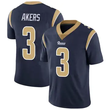 Youth Nike Los Angeles Rams Cam Akers Navy Team Color Vapor Untouchable Jersey - Limited