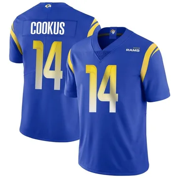 Nike Los Angeles Rams No13 Kurt Warner Royal Blue Alternate Women's Stitched NFL Vapor Untouchable Limited Jersey