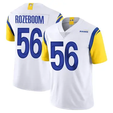 Youth Nike Los Angeles Rams Christian Rozeboom White Vapor Untouchable Jersey - Limited