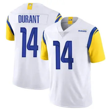 Youth Nike Los Angeles Rams Cobie Durant White Vapor Untouchable Jersey - Limited