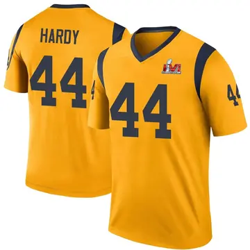Youth Nike Los Angeles Rams Daniel Hardy Gold Color Rush Super Bowl LVI Bound Jersey - Legend