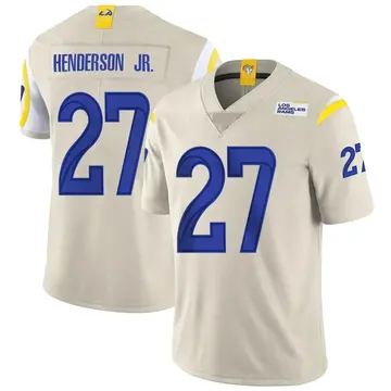 Youth Nike Los Angeles Rams Darrell Henderson Jr. Bone Vapor Jersey - Limited