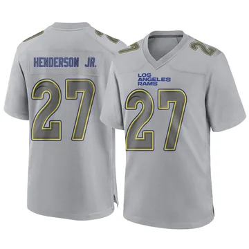Rams No27 Darrell Henderson Jr. Men's Nike Black Edition Vapor Untouchable Elite Jersey