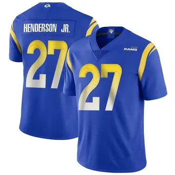 Youth Nike Los Angeles Rams Darrell Henderson Jr. Royal Alternate Vapor Untouchable Jersey - Limited