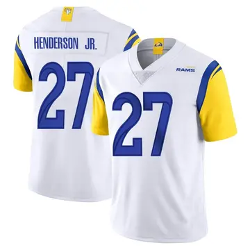 Youth Nike Los Angeles Rams Darrell Henderson Jr. White Vapor Untouchable Jersey - Limited