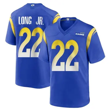 Youth Nike Los Angeles Rams David Long Jr. Royal Alternate Jersey - Game