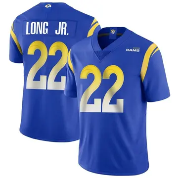 Youth Nike Los Angeles Rams David Long Jr. Royal Alternate Vapor Untouchable Jersey - Limited