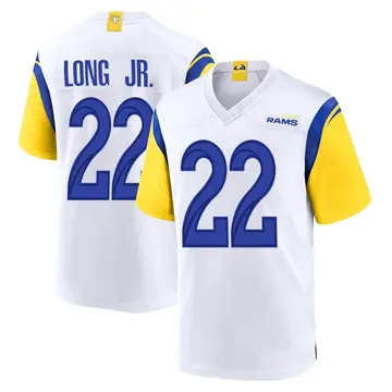 Youth Nike Los Angeles Rams David Long Jr. White Jersey - Game