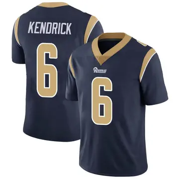 Youth Nike Los Angeles Rams Derion Kendrick Navy Team Color Vapor Untouchable Jersey - Limited