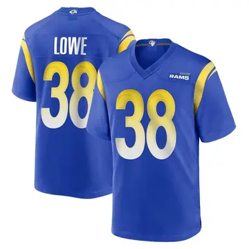 Youth Nike Los Angeles Rams Duron Lowe Royal Alternate Jersey - Game
