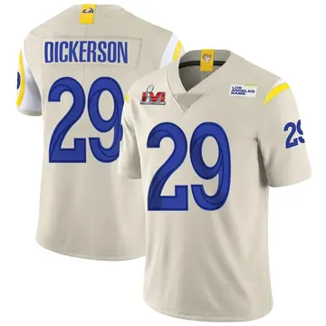 Youth Nike Los Angeles Rams Eric Dickerson Bone Vapor Super Bowl LVI Bound Jersey - Limited