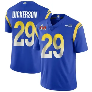 Youth Nike Los Angeles Rams Eric Dickerson Royal Alternate Vapor Untouchable Super Bowl LVI Bound Jersey - Limited
