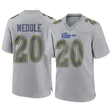 Youth Nike Los Angeles Rams Eric Weddle Gray Atmosphere Fashion Jersey - Game