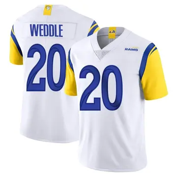 Youth Nike Los Angeles Rams Eric Weddle White Vapor Untouchable Jersey - Limited