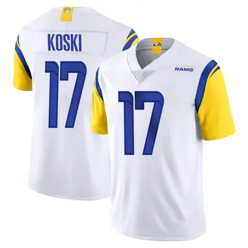 Youth Nike Los Angeles Rams J.J. Koski White Vapor Untouchable Jersey - Limited