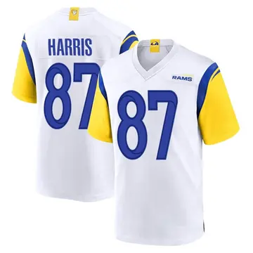 Youth Nike Los Angeles Rams Jacob Harris White Jersey - Game