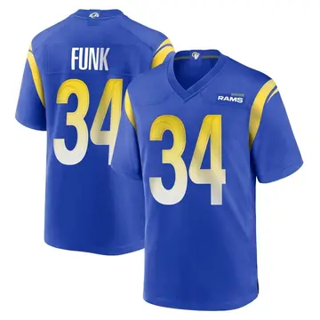 Youth Nike Los Angeles Rams Jake Funk Royal Alternate Jersey - Game