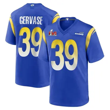 Youth Nike Los Angeles Rams Jake Gervase Royal Alternate Super Bowl LVI Bound Jersey - Game