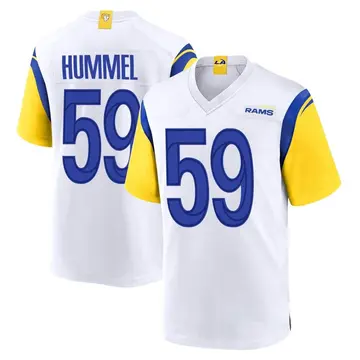 Youth Nike Los Angeles Rams Jake Hummel White Jersey - Game