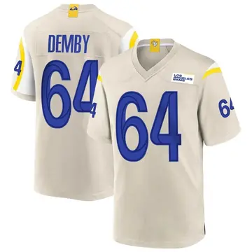 Youth Nike Los Angeles Rams Jamil Demby Bone Jersey - Game