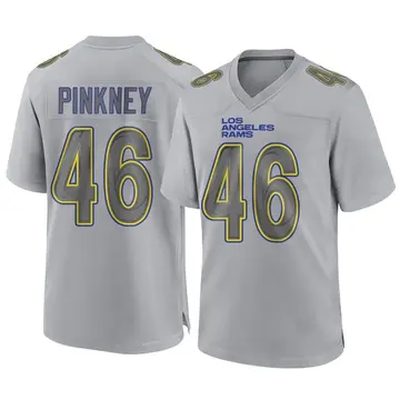 Youth Nike Los Angeles Rams Jared Pinkney Gray Atmosphere Fashion Jersey - Game