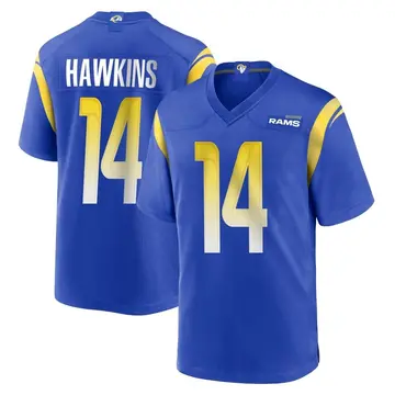 Youth Nike Los Angeles Rams Javian Hawkins Royal Alternate Jersey - Game