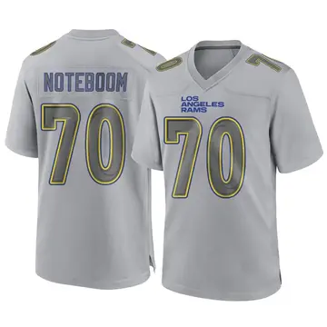Youth Nike Los Angeles Rams Joe Noteboom Gray Atmosphere Fashion Jersey - Game