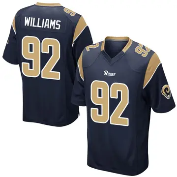 Youth Nike Los Angeles Rams Jonah Williams Navy Team Color Jersey - Game