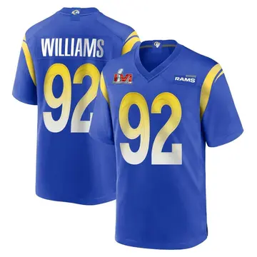 Youth Nike Los Angeles Rams Jonah Williams Royal Alternate Super Bowl LVI Bound Jersey - Game